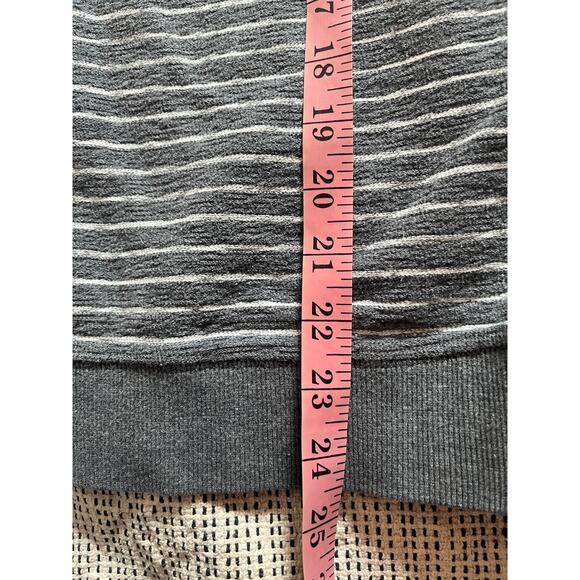 Frank & Oak grey striped sweater size small - Picture 6 of 6